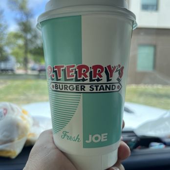 P Terry's Burger Stand - Regular coffee! Nice size! - Burgers Near Me - Austin, Texas P Terry's Burger Stand - Regular coffee! Nice size! - Burgers Near Me - Austin, Texas