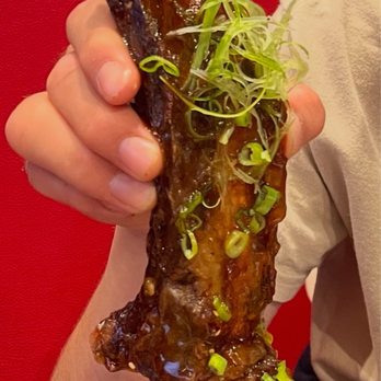 One Piece Cafe - 9 inch beef ribs don't be mesmerized by the size... it tastes delicious! - Themed Cafes Near Me - Los Angeles, California One Piece Cafe - 9 inch beef ribs don't be mesmerized by the size... it tastes delicious! - Themed Cafes Near Me - Los Angeles, California