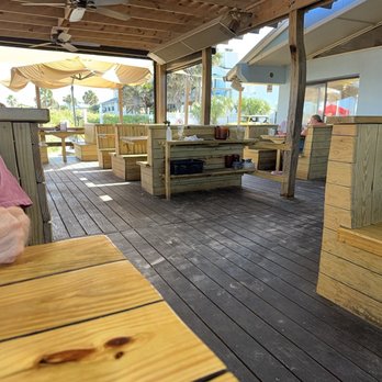 Beachcomber Restaurant - New Rustic Booths - Seafood Near Me - Saint Augustine, Florida