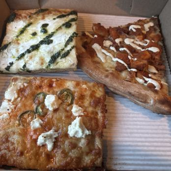 Stone's Pizza Shop - Chicken bacon ranch, ricotta jalepeno, pesto and ricotta. Divine. - Pizza Near Me - Wappingers Falls, New York Stone's Pizza Shop - Chicken bacon ranch, ricotta jalepeno, pesto and ricotta. Divine. - Pizza Near Me - Wappingers Falls, New York