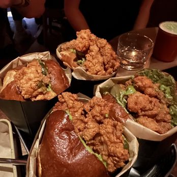 Double Chicken Please - Hot Honey Sandwich - Cocktail Bars Near Me - New York, New York
