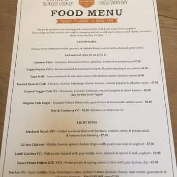 The Orange Tree - Menu - Pubs Near Me - Leicester, LCE The Orange Tree - Menu - Pubs Near Me - Leicester, LCE