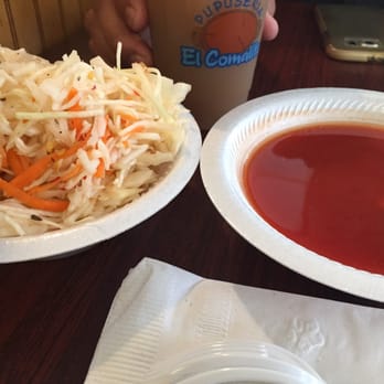 Pupuseria El Comalito - Salsa is to watery - Salvadoran Near Me - Riverdale Park, Maryland Pupuseria El Comalito - Salsa is to watery - Salvadoran Near Me - Riverdale Park, Maryland