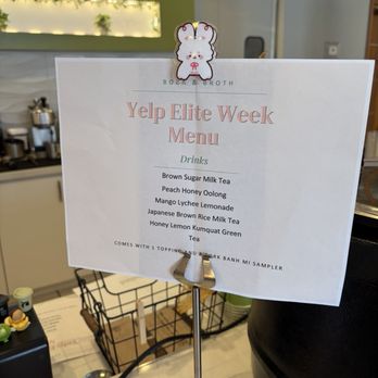 HAPI Elite Week: Boba & Broth - Yelp Events Near Me - Sugar Land, Texas