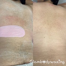 Glam Body Waxing - Men's full back