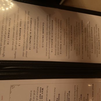 Sapori Trattoria - Menu - Italian Near Me - Collingswood, New Jersey