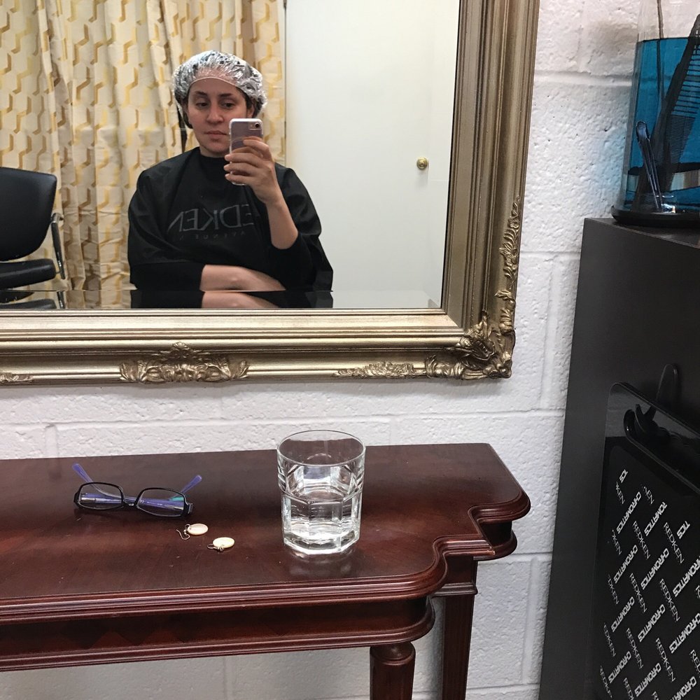Rock Paper Scissors Artistry - So long grey - Hair Salons Near Me - Ferndale, Michigan
