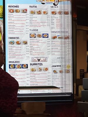 Menu photo 1 Chuy's Baja Grill Simi Valley, CA