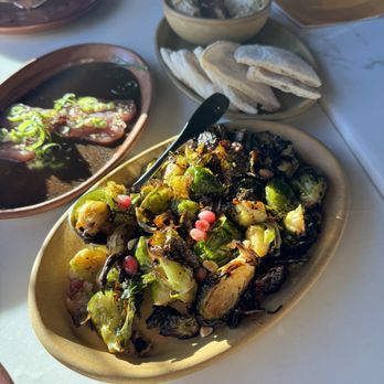 théa - Brussels sprouts - Mediterranean Near Me - Phoenix, Arizona