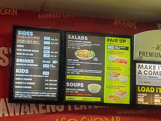 Menu photo 2 Quiznos Fremont, CA Menu photo 2 Quiznos Fremont, CA