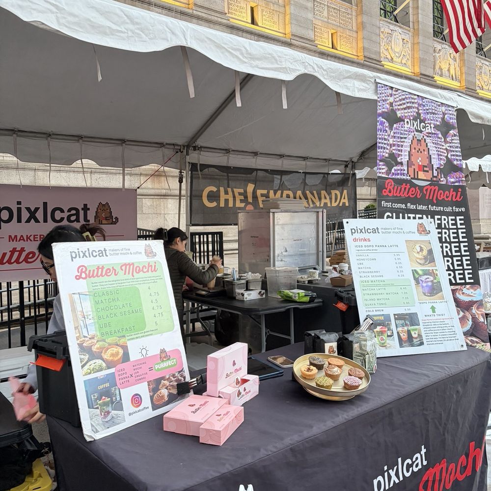 Pixlcat Butter Mochi - pop up at farmer's market in copley - Desserts Near Me - Boston, Massachusetts