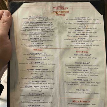 Ottoman Taverna - Filthy Food Menu - Mediterranean Near Me - Washington, DC, District of Columbia