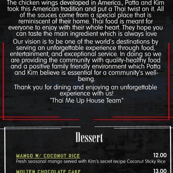 Thai Me Up - Menu (3 of 3) - Thai Near Me - Seaside, Oregon Thai Me Up - Menu (3 of 3) - Thai Near Me - Seaside, Oregon
