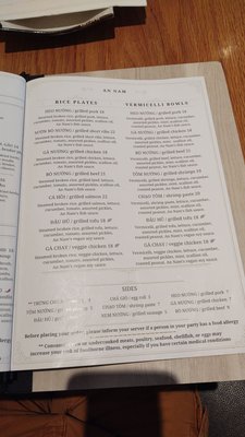 Menu photo 7 An Nam Somerville, MA