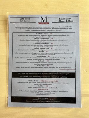Menu photo 1 Marilyn's Bakery Saint John, IN