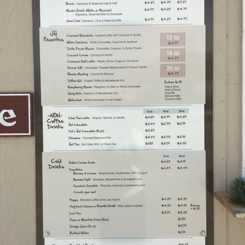 Java Hut - Menu - Coffee & Tea Near Me - Delta, Colorado