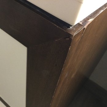The Westin Pasadena - Motel 6 quality bathroom fixtures with warped, peeling veneers - Hotels Near Me - Pasadena, California