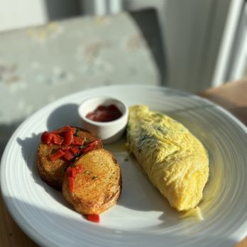 the C restaurant + bar - Salmon Omelet - Seafood Near Me - Monterey, California
