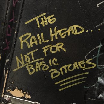 The Railhead Saloon - graffiti on the door - Dive Bars Near Me - Lawton, Oklahoma The Railhead Saloon - graffiti on the door - Dive Bars Near Me - Lawton, Oklahoma