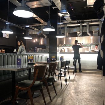 Byron Hamburgers - View of grill area - Burgers Near Me - Edinburgh, EDH