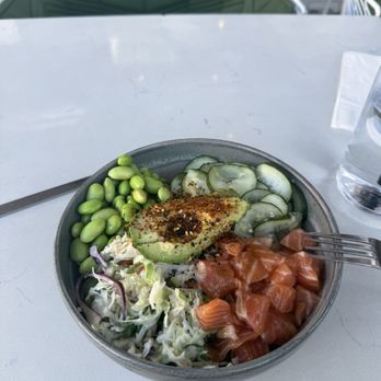Farm and Craft Scottsdale - Salmon Poke Bowl - New American Near Me - Scottsdale, Arizona