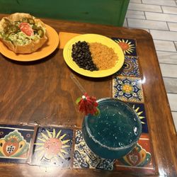 Don Sol - Blue Lagoon And Taco Salad Veggie