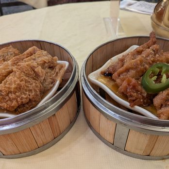 Pearl Bay Tea House - Bean curd rolls and chicken feet - Tea Rooms Near Me - San Leandro, California