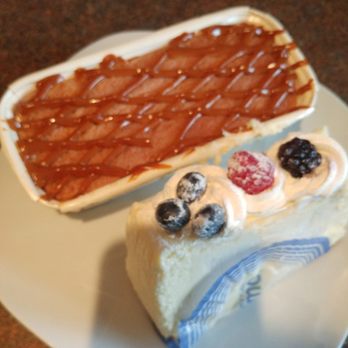 Sanremo Bakery - 3 milk cake - disappointing Cheesecake slice $4.75 tasty - Bakeries Near Me - Etobicoke, Ontario
