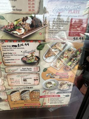 Menu photo 7 Burrito Track No 2 Whittier, CA