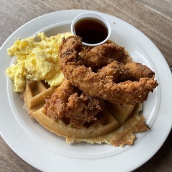 Mo's Irish Pub - Chicken and waffles. So darn good! - Irish Pub Near Me - Katy, Texas Mo's Irish Pub - Chicken and waffles. So darn good! - Irish Pub Near Me - Katy, Texas
