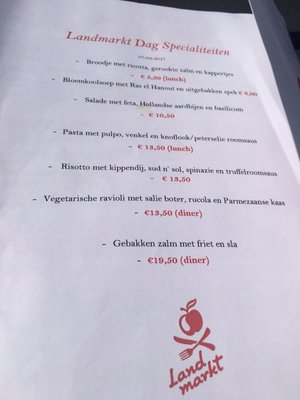 Menu photo 3 Landmarkt Amsterdam, NH Menu photo 3 Landmarkt Amsterdam, NH