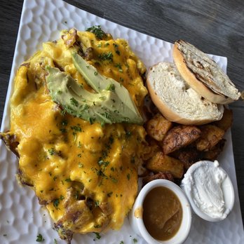 Moussaka Mediterranean Kitchen - Bacon avocado omelette - Mediterranean Near Me - San Leandro, California