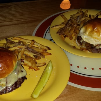 Oscar's Pub & Grill - The Big Aloha (left) and the Big "O" (right). Both amazing!! - New American Near Me - Milwaukee, Wisconsin