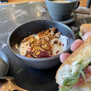 Black Oak Coffee Roasters - Yogurt granola and fruit compote - Coffee & Tea Near Me - Healdsburg, California Black Oak Coffee Roasters - Yogurt granola and fruit compote - Coffee & Tea Near Me - Healdsburg, California