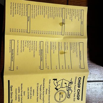 Chop Chop - Chinese Near Me - Lodi, California