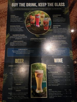 Menu photo 7 Rainforest Cafe Lake Buena Vista, FL