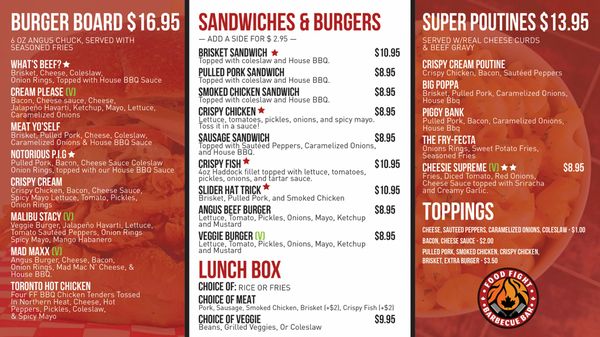 Menu photo 4 Food Fight BBQ Brampton, ON Menu photo 4 Food Fight BBQ Brampton, ON