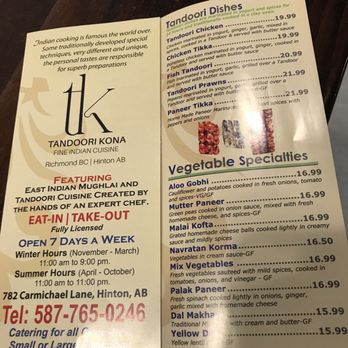 Tandoori Kona - Indian Near Me - Hinton, Alberta Tandoori Kona - Indian Near Me - Hinton, Alberta