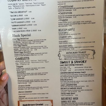 Wild Huckleberry - Menu pic - Breakfast & Brunch Near Me - Wenatchee, Washington