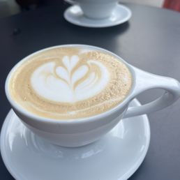 Latte (vanilla)  since it's vanilla flavored it's sweet