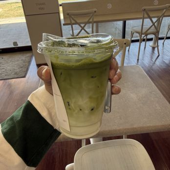 Crema Cafe - Iced matcha latte - Cafes Near Me - Bakersfield, California