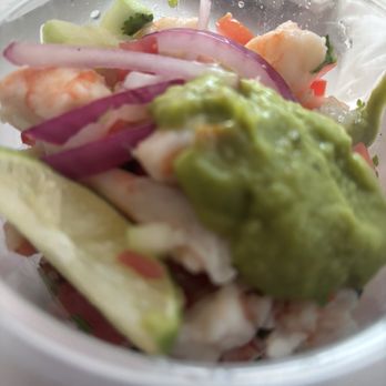 Indiego Tasting House - Shrimp ceviche - American Near Me - Bishop, California Indiego Tasting House - Shrimp ceviche - American Near Me - Bishop, California