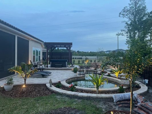 Water Gardens - Family owned and operated since 2008, We focus our attention and expertise designing and creating tranquil outdoor spaces with koi ponds water gardens, waterfalls, decorative fountainscapes while maximizing views and sounds, and enhancing visual and audible privacy where you choose to sit back and relax. Let us make your dreams a reality! State License Number: CBC1250065 Water Gardens - Family owned and operated since 2008, We focus our attention and expertise designing and creating tranquil outdoor spaces with koi ponds water gardens, waterfalls, decorative fountainscapes while maximizing views and sounds, and enhancing visual and audible privacy where you choose to sit back and relax. Let us make your dreams a reality! State License Number: CBC1250065