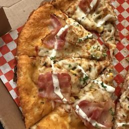 Golden potato pizza Golden potato pizza