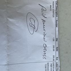 Red's Of Jaffrey - Price Reman Starter