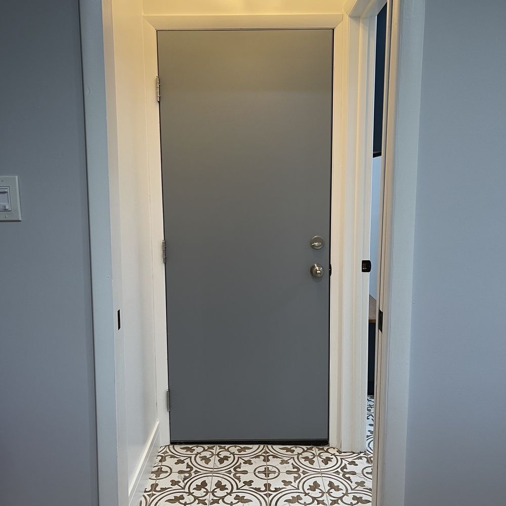 3 Feathers Contracting Company - Beautifully painted interior door. - General Contractors Near Me - Fair Haven, Michigan 3 Feathers Contracting Company - Beautifully painted interior door. - General Contractors Near Me - Fair Haven, Michigan