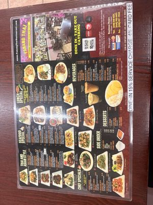 Menu photo 4 Panang Thai Los Angeles, CA