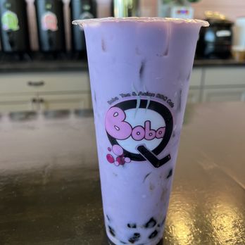 Boba Q - Taro milk tea with tapioca boba - Bubble Tea Near Me - Holland, Michigan Boba Q - Taro milk tea with tapioca boba - Bubble Tea Near Me - Holland, Michigan