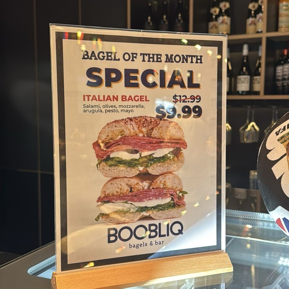 Boobliq - monthly special - Bagels Near Me - New York, New York Boobliq - monthly special - Bagels Near Me - New York, New York