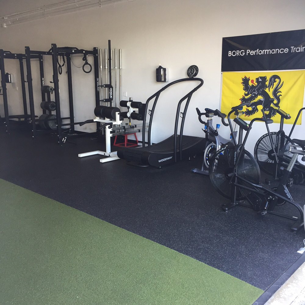 Borg Performance Training - Equipment set #1: air bikes, GHD, and bars. - Trainers Near Me Borg Performance Training - Equipment set #1: air bikes, GHD, and bars. - Trainers Near Me